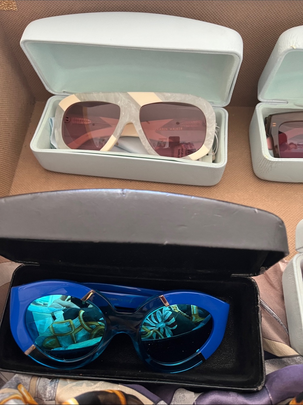Box of Karen Walker Sunglasses - Picture 4 of 10